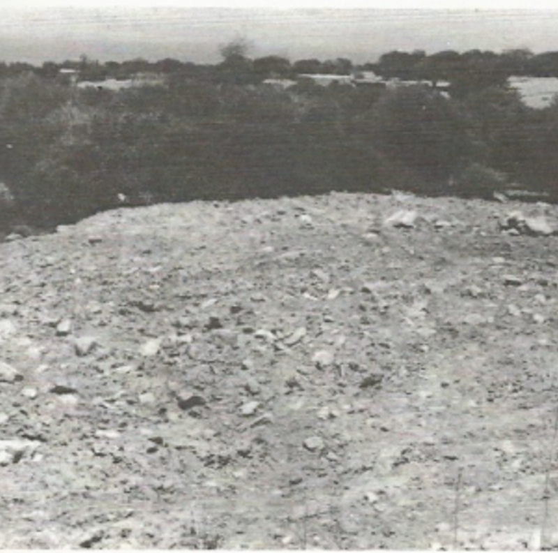  Ό,τι απέμεινε στη θέση του του Άη Ντρικά