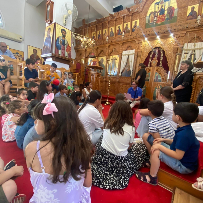  Ο Ακανθιώτης ηθοποιός Κώστας Σχοινιού αφηγείται ιστορίες στα παιδιά της Ακανθούς