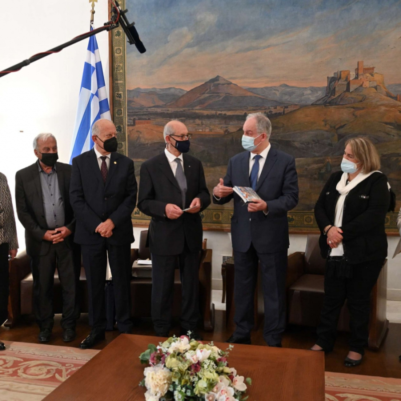  Συνάντηση με τον πρόεδρο της βουλής των Ελλήνων κ. Τασούλα